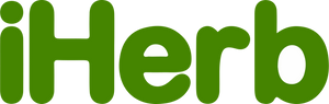 iHerb logo in green on a white background