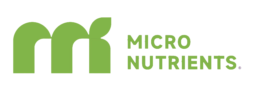 Logo for Micro Nutrients on a white background