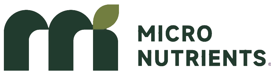 Logo of Micro Nutrients on a white background
