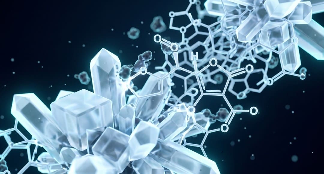 Pile of white granular substance on a transparent background
